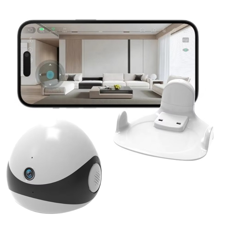 Home Security Robots - Caméra Robot Mobile Sans Fil 2K