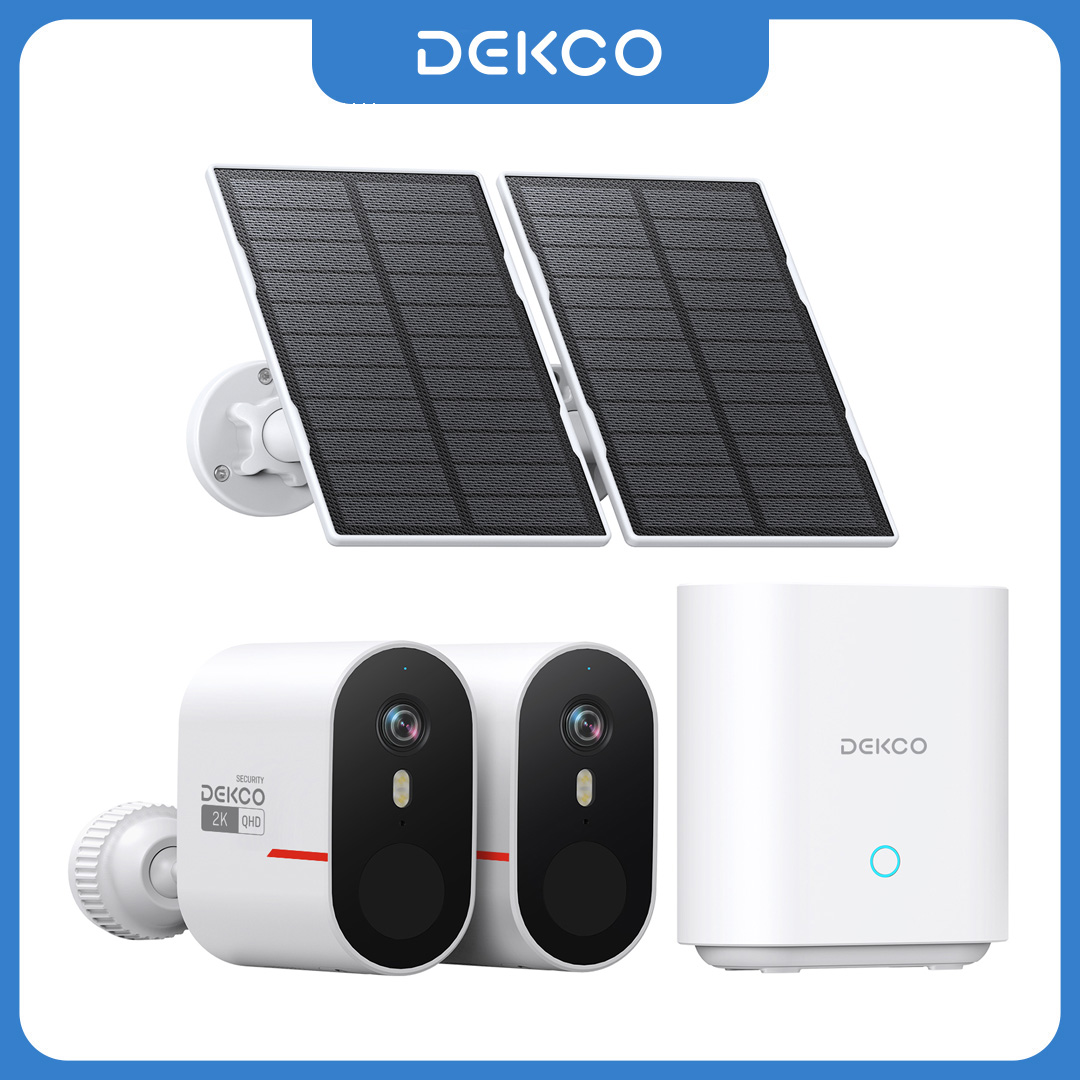Camera Solar Wireless - Système de caméra solaire WiFi Dekco