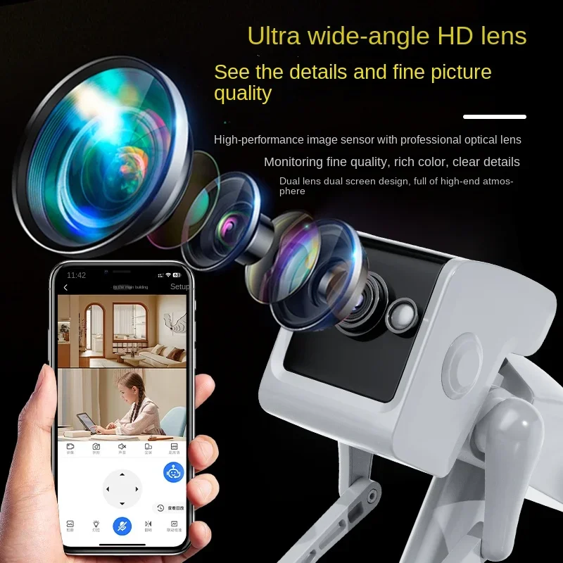 Home Security Robots - Caméra de robot de sécurité à