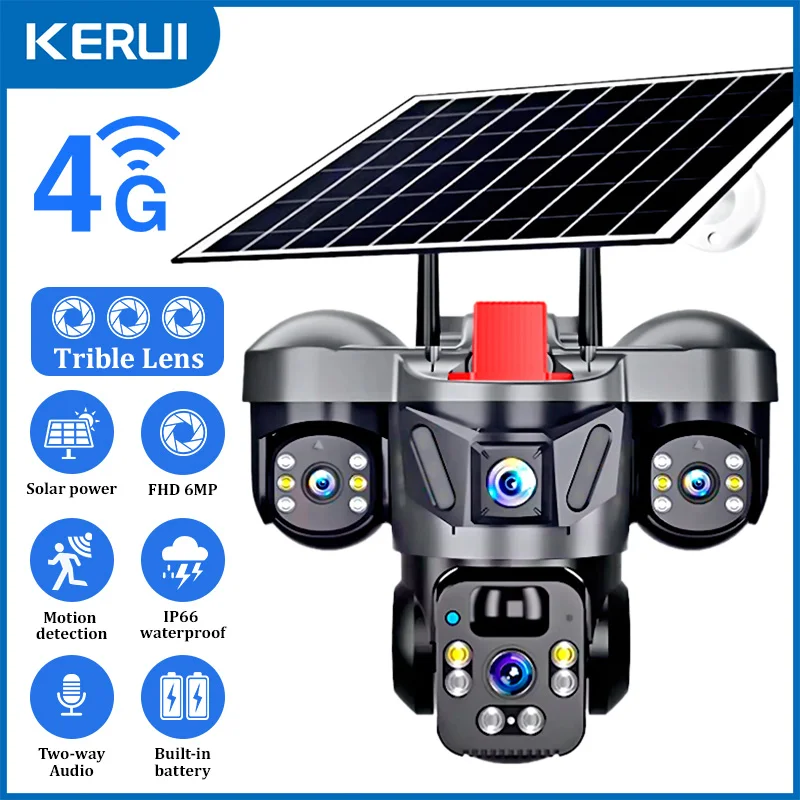 Home Security La - KERUI V380 Pro extérieur PTZ 6MP