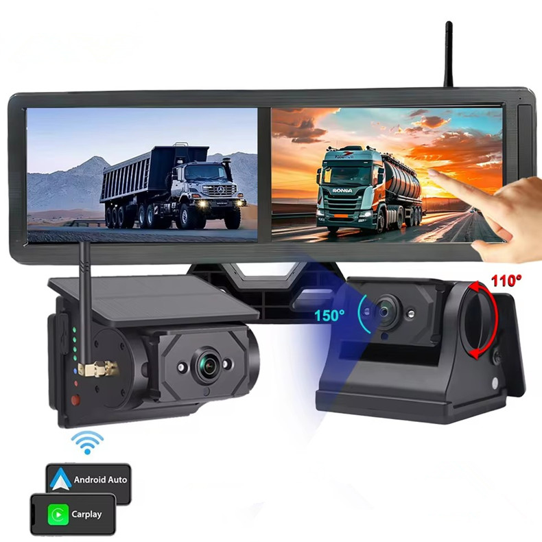 Camera Solar Wireless - Moniteur tactile 15,6 pouces Android Auto