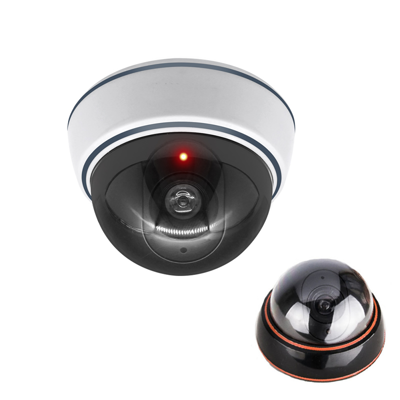 Home Security La - Fausse caméra dôme créative noir/blanc, Simulation