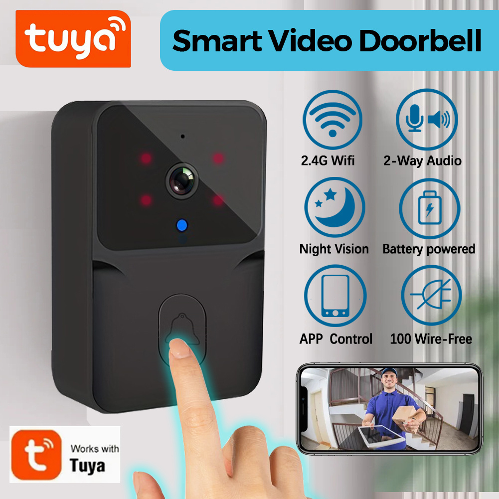 Home Security La - Sonnette vidéo intelligente sans fil Tuya,