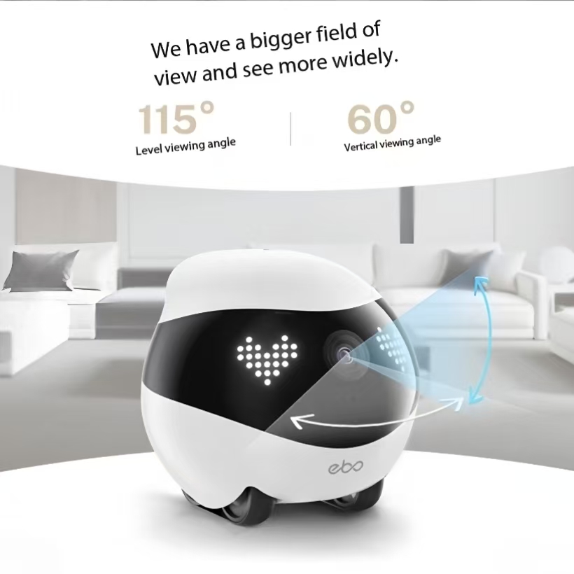 Enabot EBO AIR 2 compagnon Rob - Home Security Robots avis et prix