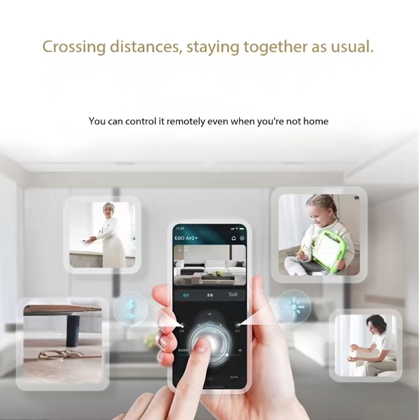 Enabot EBO AIR 2 compagnon Rob - Home Security Robots avis et prix