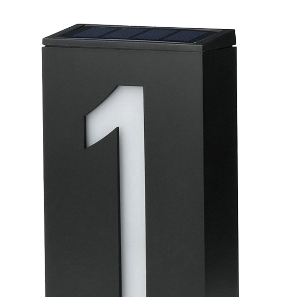 Plaque de porte LED solaire nu - Solar Security Light avis et prix