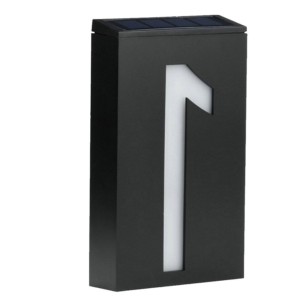 Plaque de porte LED solaire nu - Solar Security Light avis et prix
