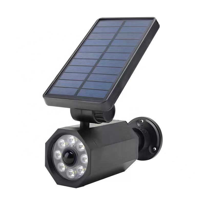 Caméra factice 8 LED, Spot sol - Solar Security Light avis et prix