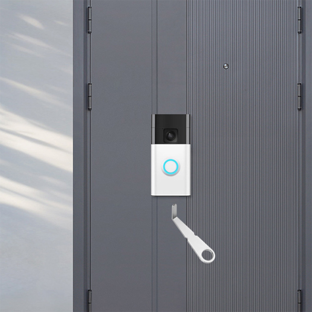 Clé argentée pour sonnette vid - Home Security La avis et prix