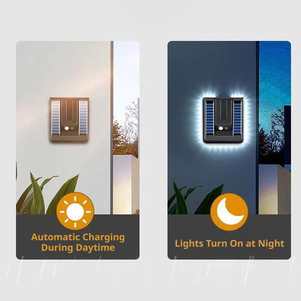 LED pliable 120 °   Lampe sola - Solar Security Light avis et prix