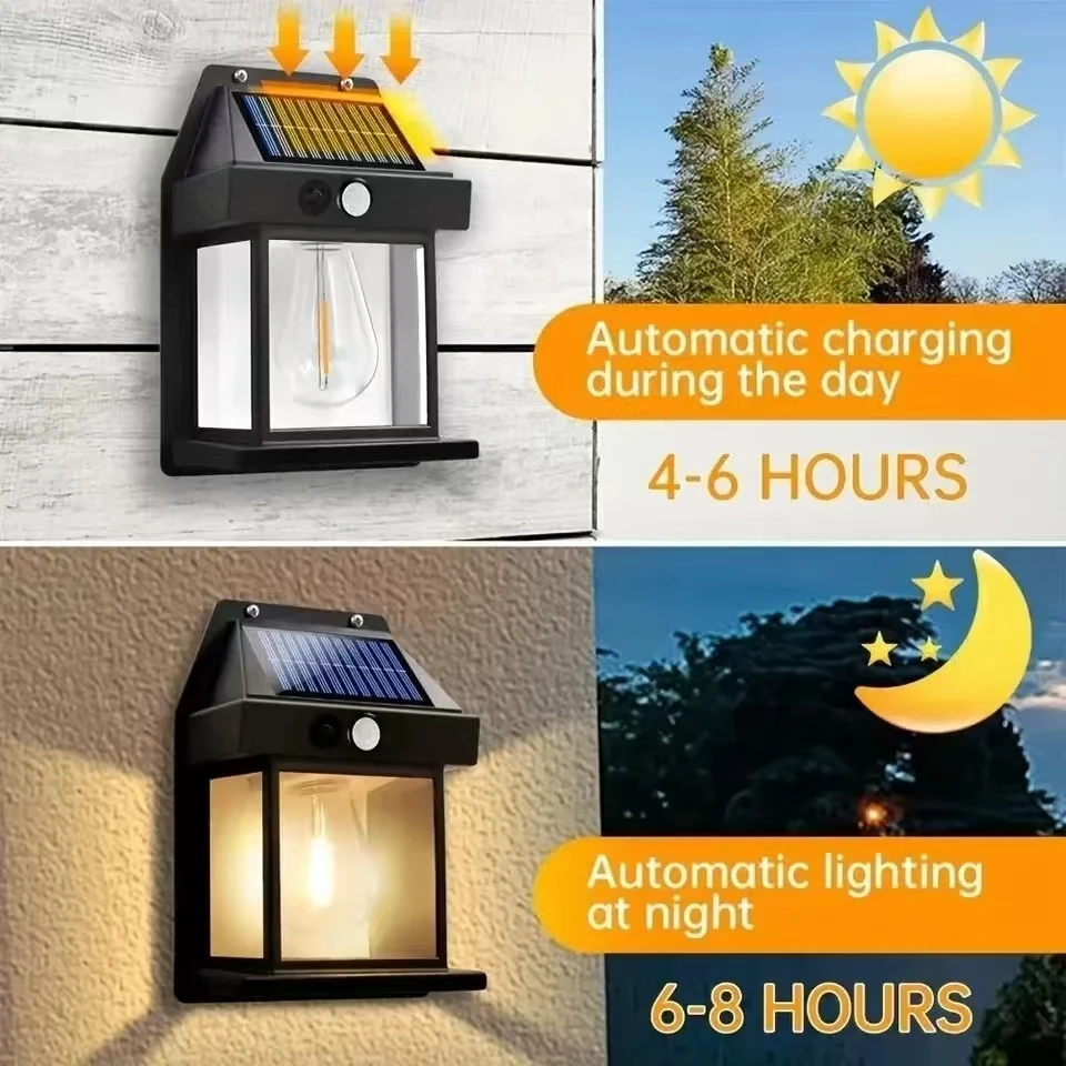 Lampe murale solaire extérieur - Solar Security Light avis et prix