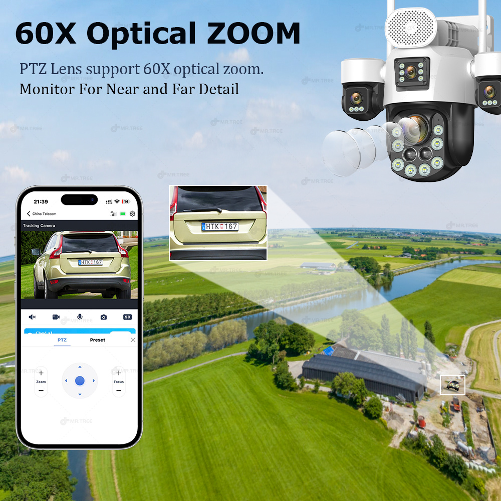 AOV quatre objectifs Surveilla - Home Security La avis et prix