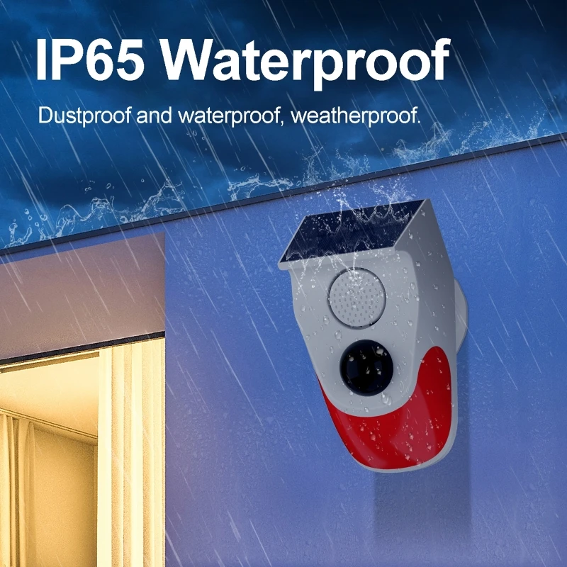 Capteur de mouvement PIR sans  - Solar Security Light avis et prix