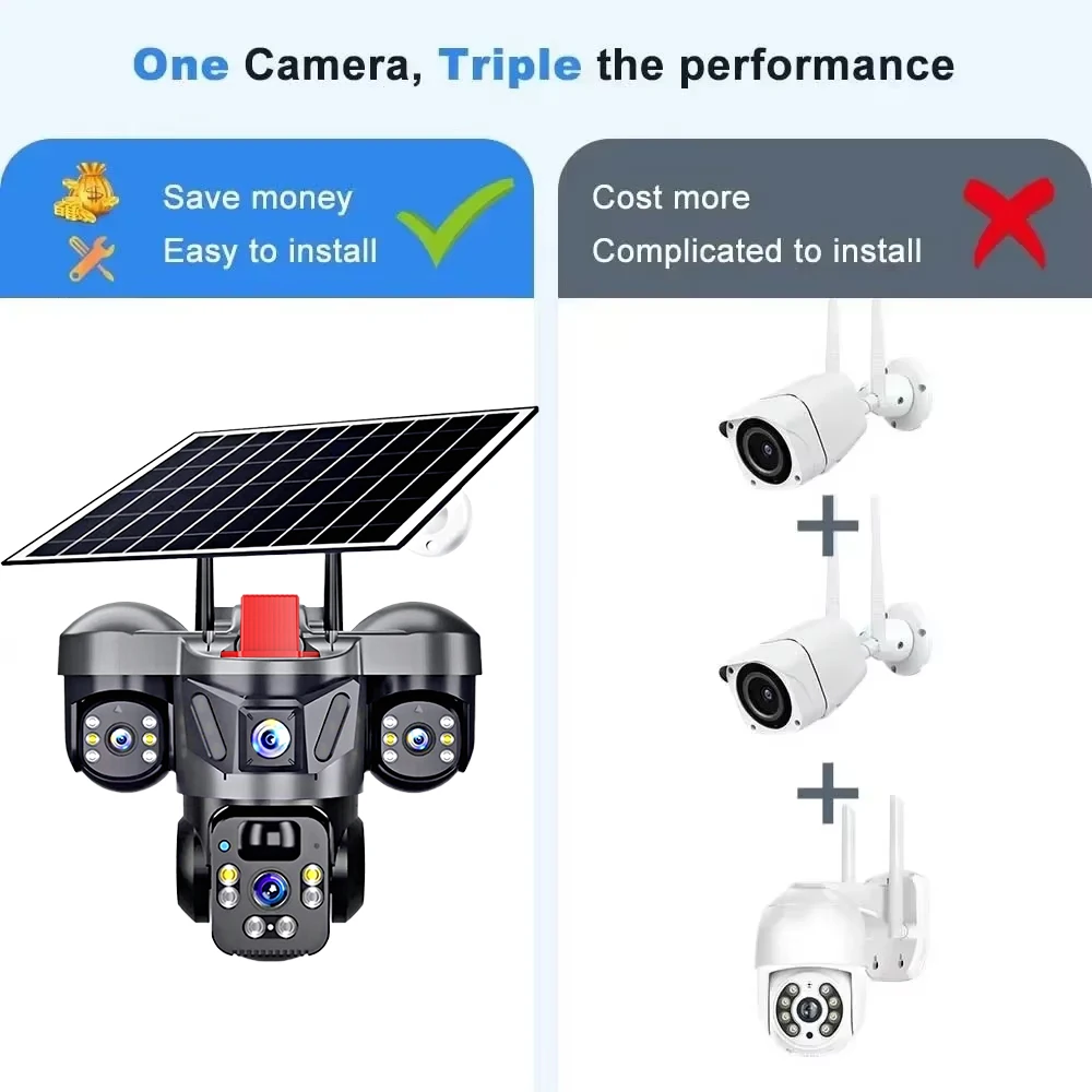 KERUI V380 Pro extérieur PTZ 6 - Home Security La avis et prix