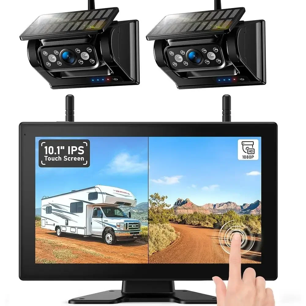 Caméra de recul solaire magnét - Camera Solar Wireless avis et prix