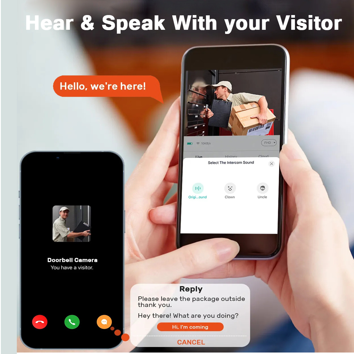 Sonnette vidéo intelligente sa - Home Security La avis et prix
